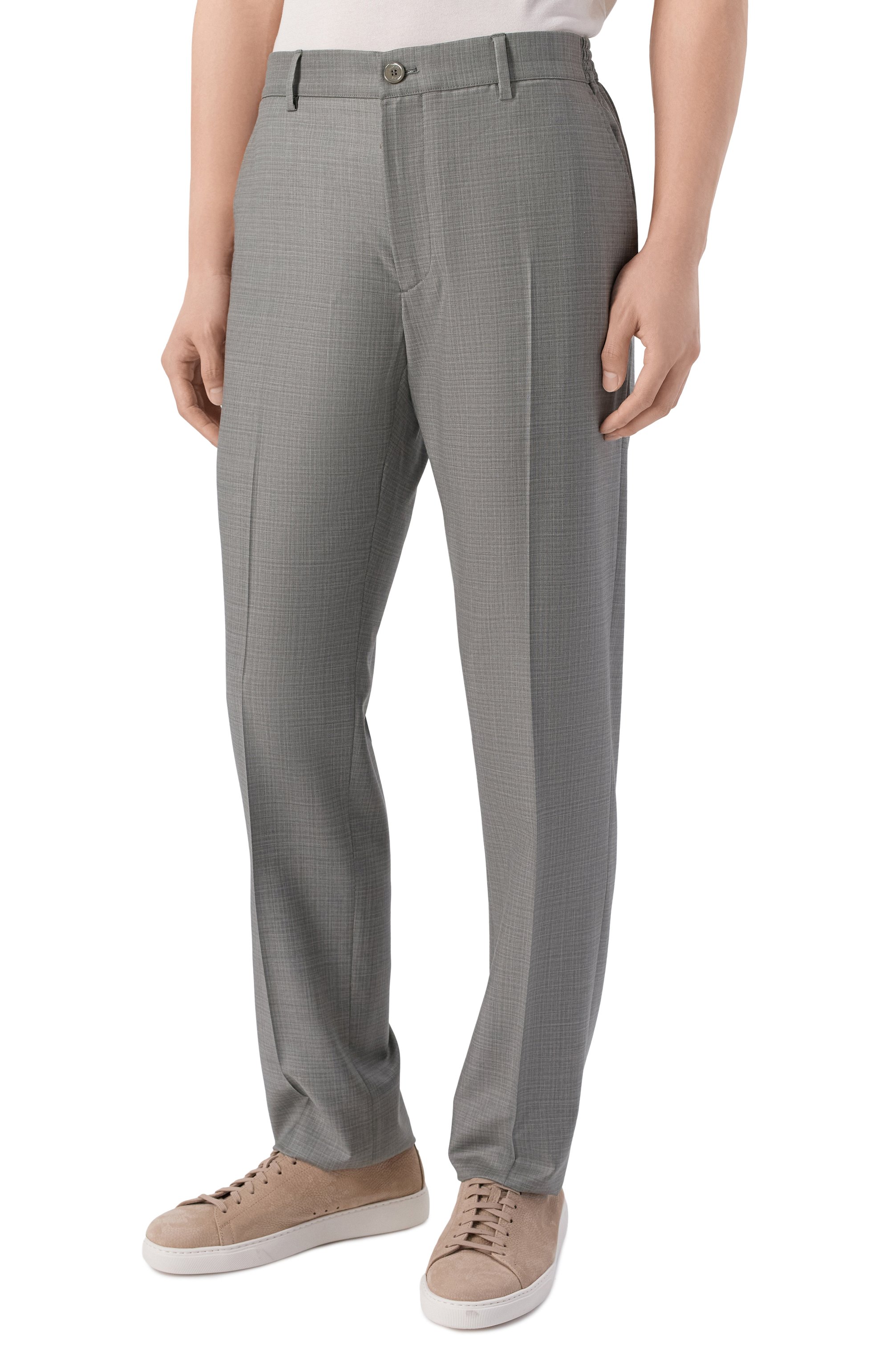 Шерстяные брюки STEFANO RICCI, ар т. M1T610001E/W0020U, фото 3