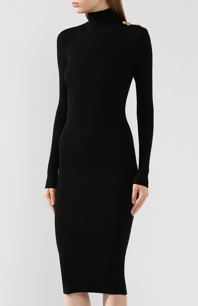 Шерстяное платье ALEXANDRE VAUTHIER, арт. 194KDR1154 0194-1168, фото 3