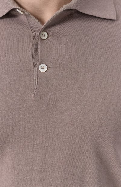 Хлопковое поло BRUNELLO CUCINELLI, арт. M29800135, фото 5