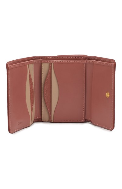 Кожаное портмоне aby CHLOÉ, арт. CHC19WP311B71, фото 3