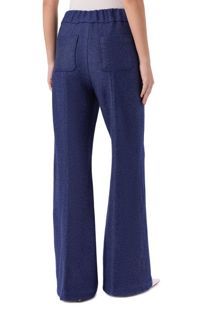 Шерстяные брюки FREEAGE синего цвета по цене 89980 руб., арт. WW26.PT180.2003.409, фото 4 Шерстяные брюки FREEAGE, арт. WW26.PT180.2003.409, фото 4