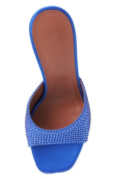 Текстильные мюли lupita crystal 95 AMINA MUADDI, арт. LUPITA CRYSTAL SLIPPER 95, фото 4