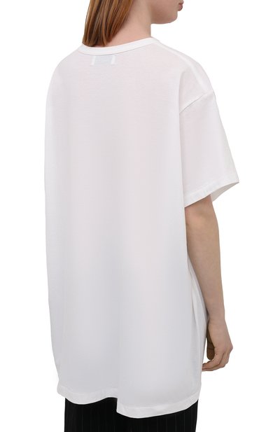 Хлопковая футболка YOHJI YAMAMOTO, арт. FD-T06-072, фото 4