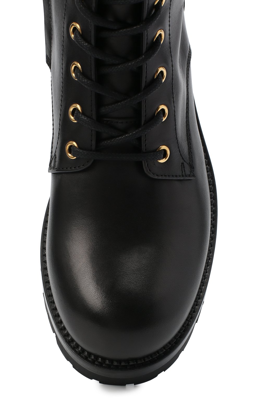 Кожаные ботинки VERSACE, арт. DST419E/DVTA3, фото 5