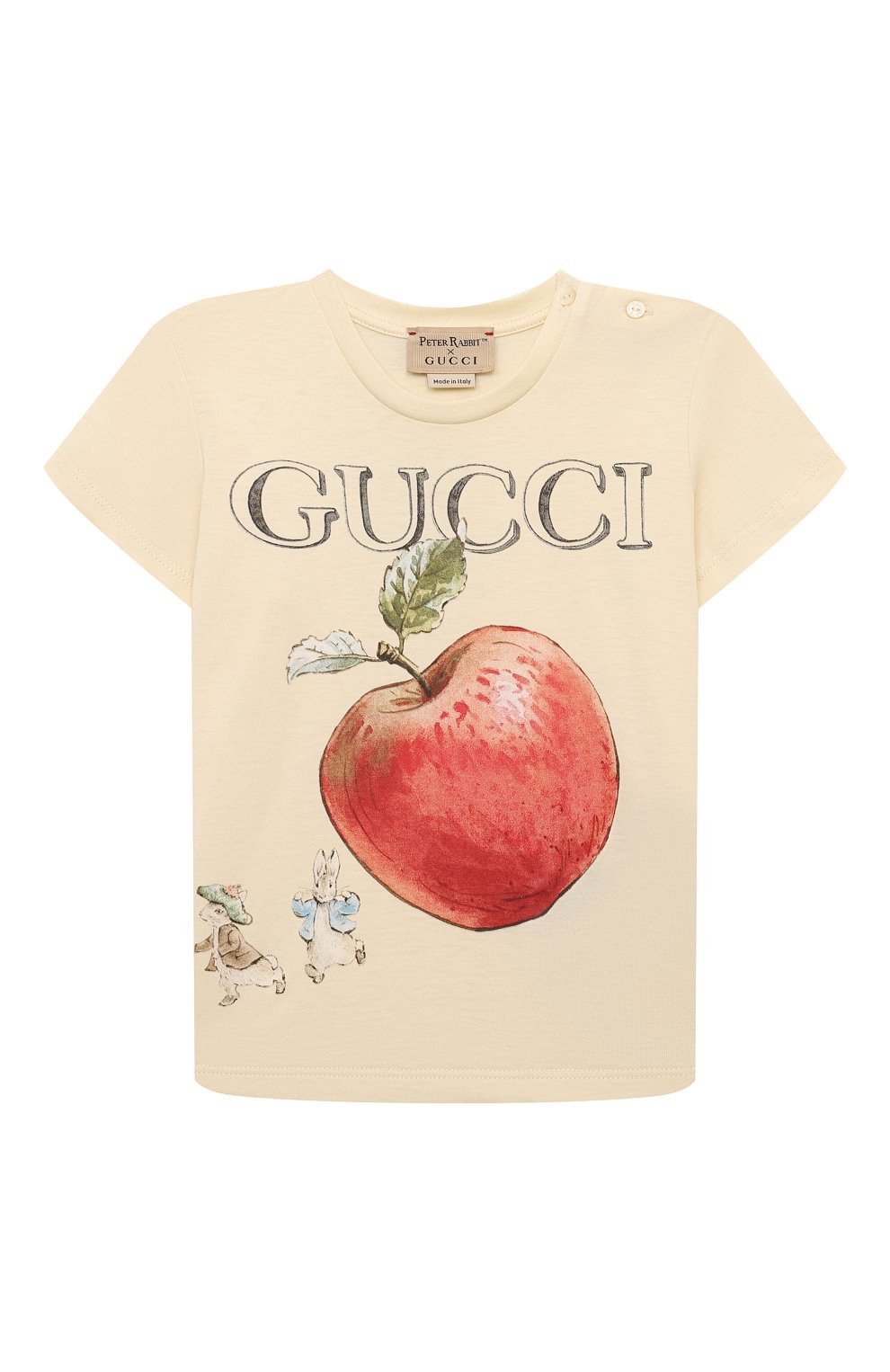 Хлопковая футболка GUCCI, арт. 555675/XJF9F, фото 1