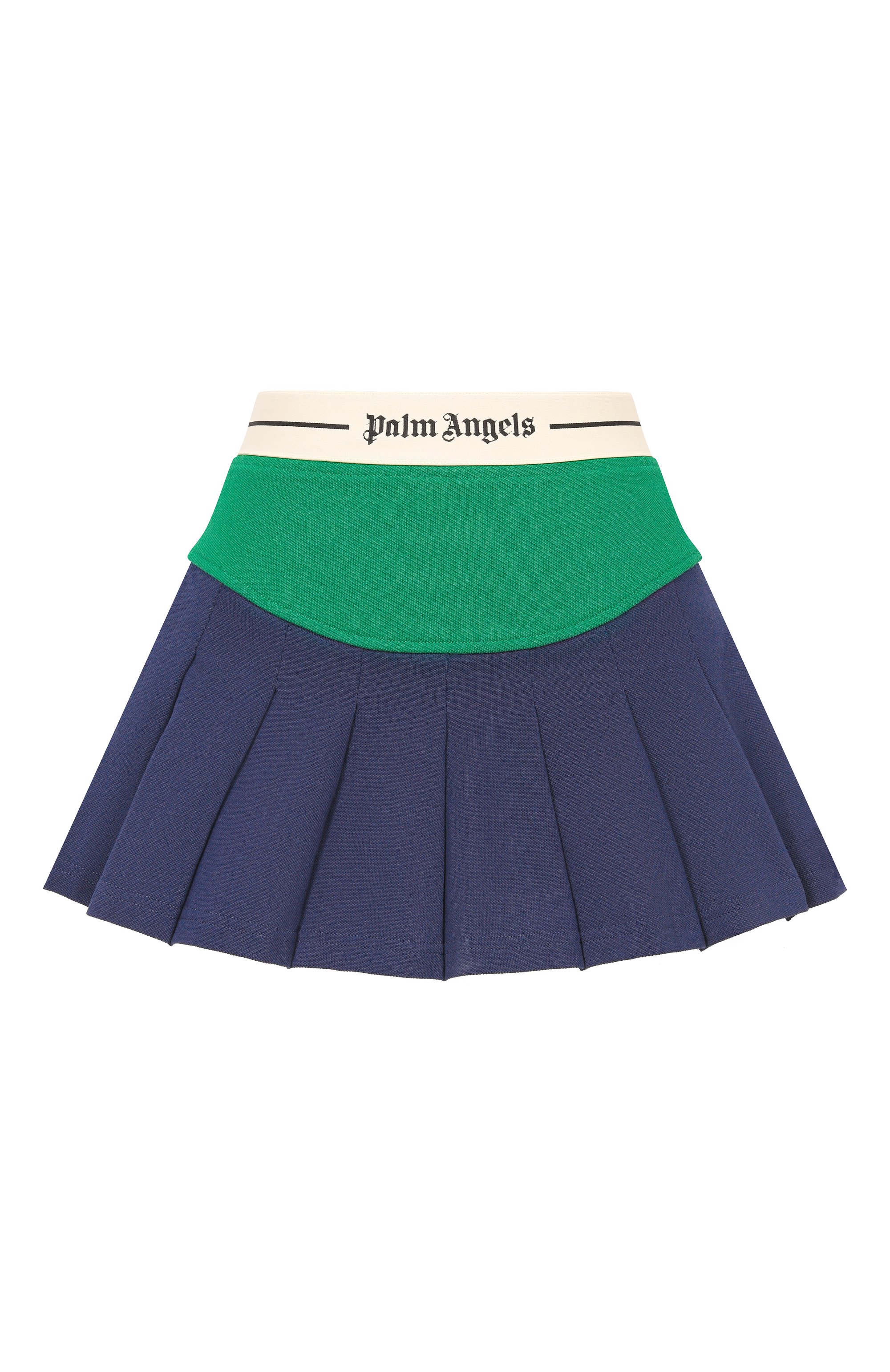 Плиссированная юбка PALM ANGELS, арт. PWCC094S26FAB001, фото 1