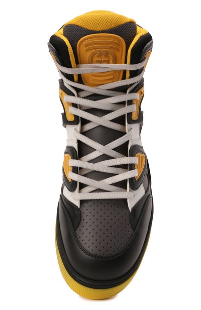 Кеды basket GUCCI черного цвета по цене 122400 руб., арт. 661308/2SH90, фото 5 Кеды basket GUCCI, арт. 661308/2SH90, фото 5