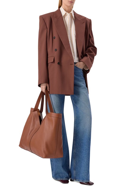 Сумка-тоут Y large Saint Laurent 820672/AAEC3 Коричневый  820672/AAEC3 Фото 7