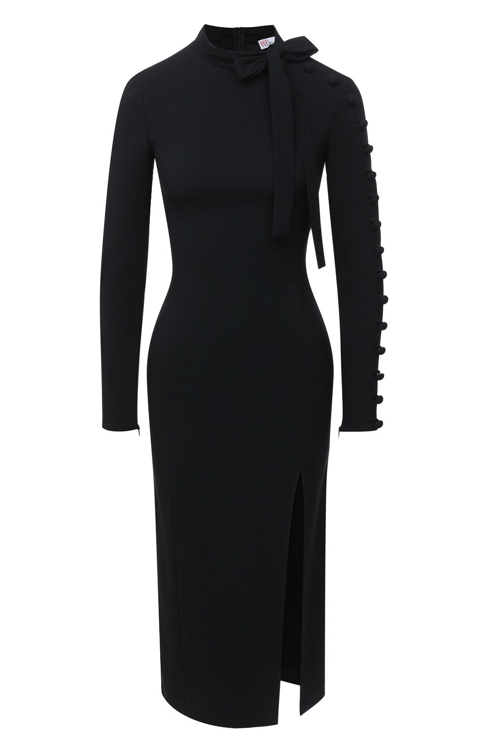 Платье REDVALENTINO черного цвета по цене 89700 руб., арт. UR0VAU85/5DB, фото 1 Платье REDVALENTINO, арт. UR0VAU85/5DB, фото 1