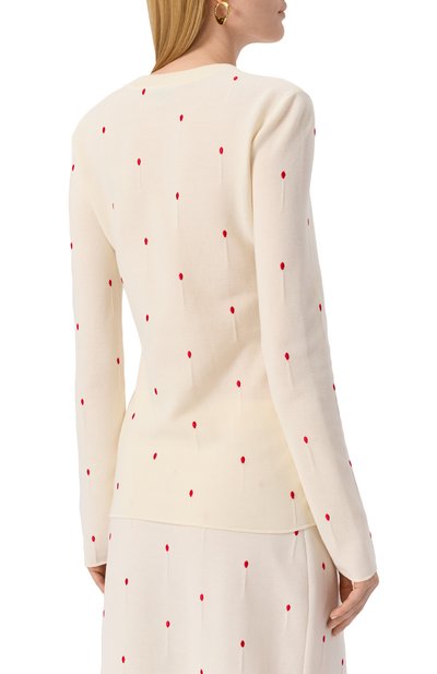 Хлопковый пуловер BOTTEGA VENETA, арт. 824241/V5BG0, фото 4