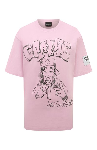 Женская хлопковая футболка COMME DES FUCKDOWN, арт. CFABW00134