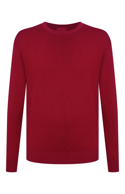 Джемпер из шелка и хлопка MVST M26.2PM.K122/Y202 KNIT SETA C0T0NE Бордовый M26.2PM.K122/Y202 KNIT SETA C0T0NE