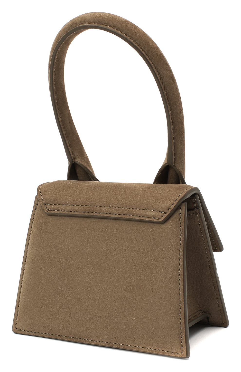 Кожаная сумка le chiquito homme JACQUEMUS хаки цвета по цене 65050 руб., арт. 206BA02/306570, фото 3 Кожаная сумка le chiquito homme JACQUEMUS, арт. 206BA02/306570, фото 3