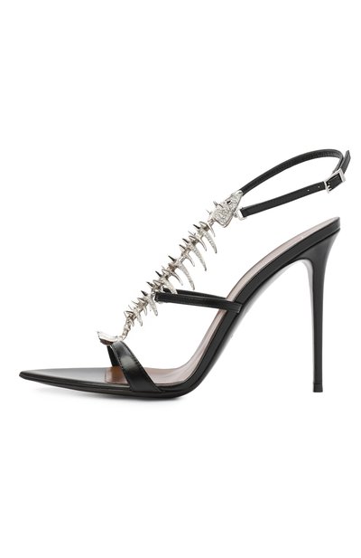 Кожаные босоножки slim 2.0 GIUSEPPE ZANOTTI DESIGN, арт. E600001, фото 4