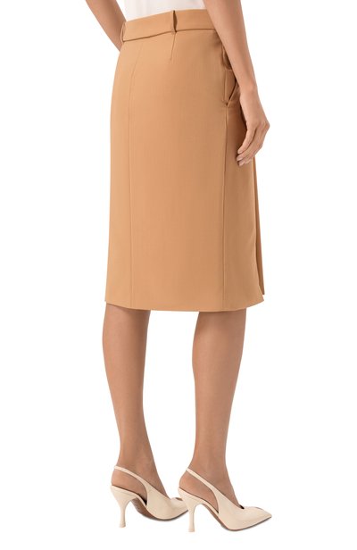 Юбка ELIE SAAB бежевого цвета по цене 156500 руб., арт. SK348NP26/W0011, фото 4 Юбка ELIE SAAB, арт. SK348NP26/W0011, фото 4