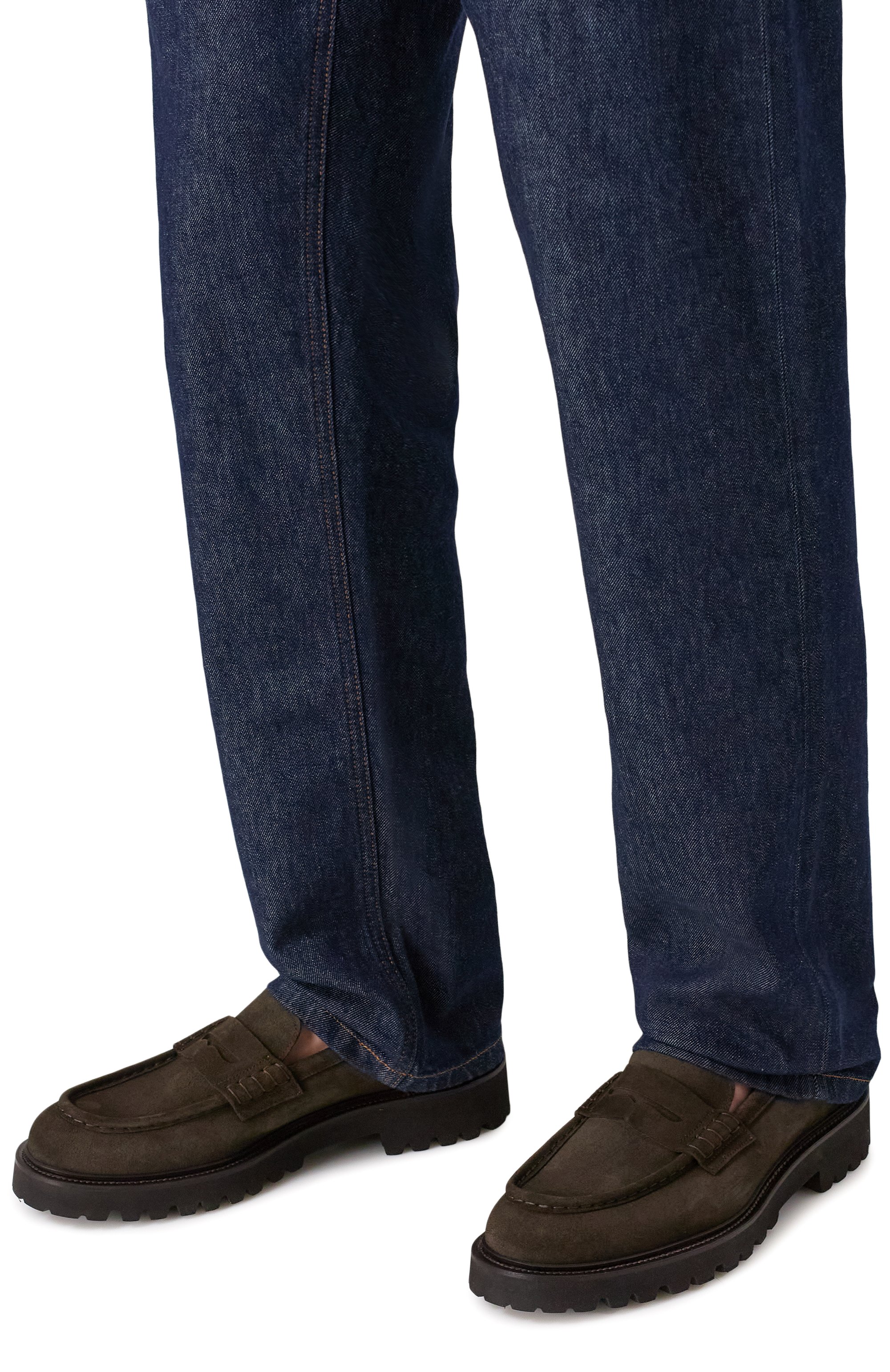 Замшевые пенни-лоферы laon MILLE 885, арт. LA0N/BUCK, фото 3