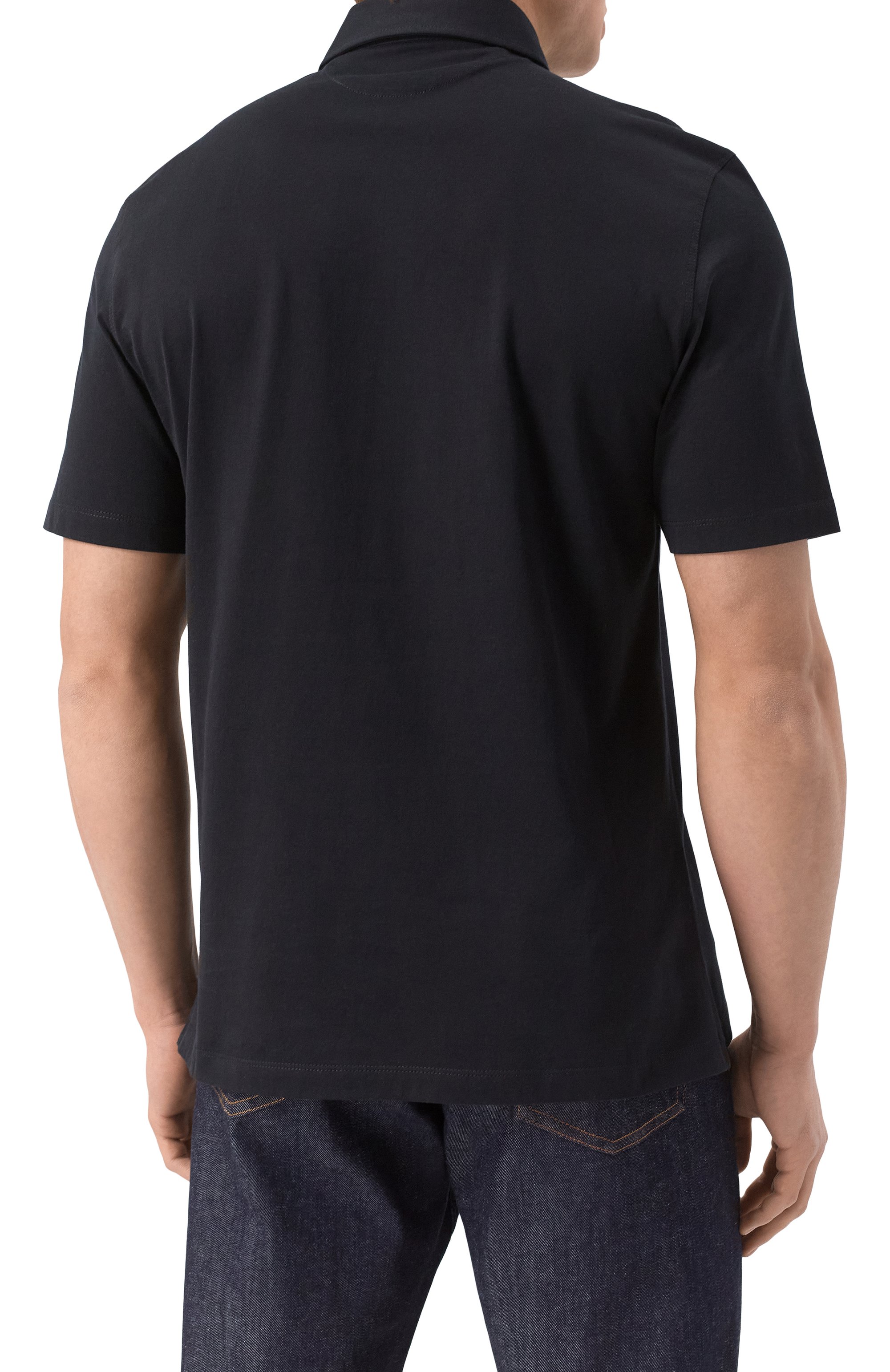 Хлопковое поло BRUNELLO CUCINELLI, арт. M0B133936, фото 4