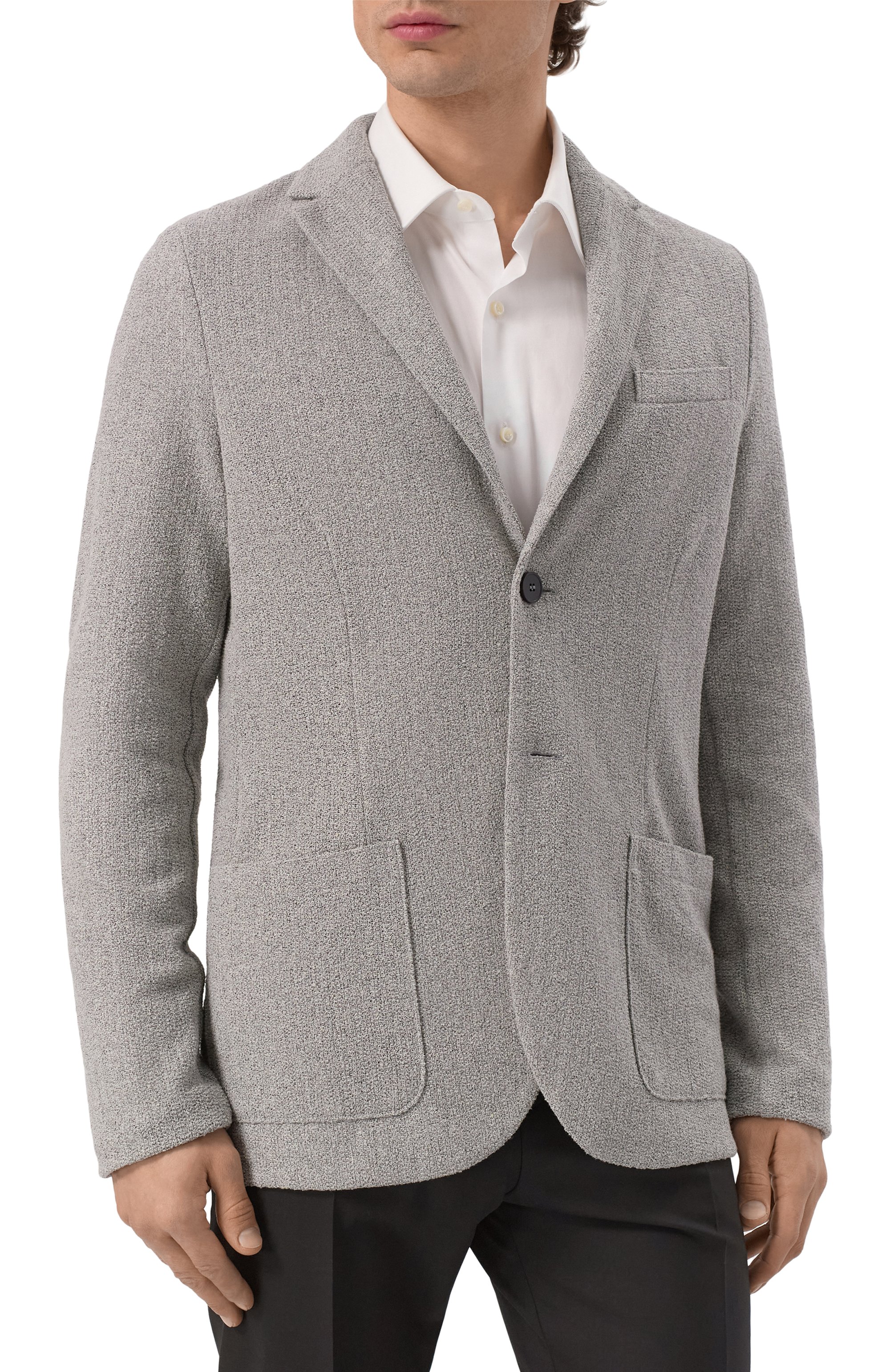 Хлопковый пиджак HARRIS WHARF LONDON, арт. C8Z22PXE, фото 4