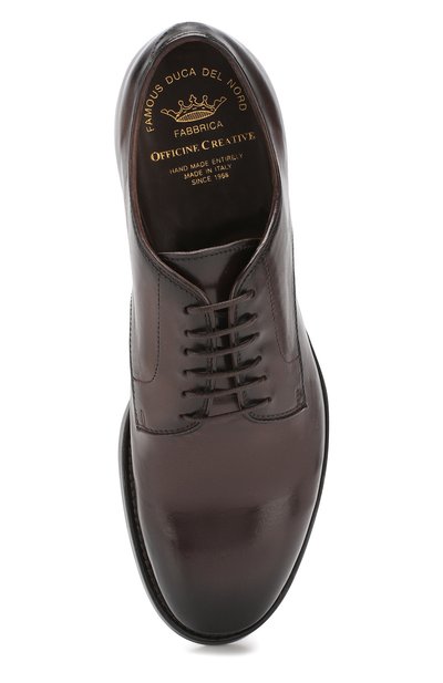 Кожаные дерби OFFICINE CREATIVE, арт. EM0RY/001/AER0 CANY0N, фото 5