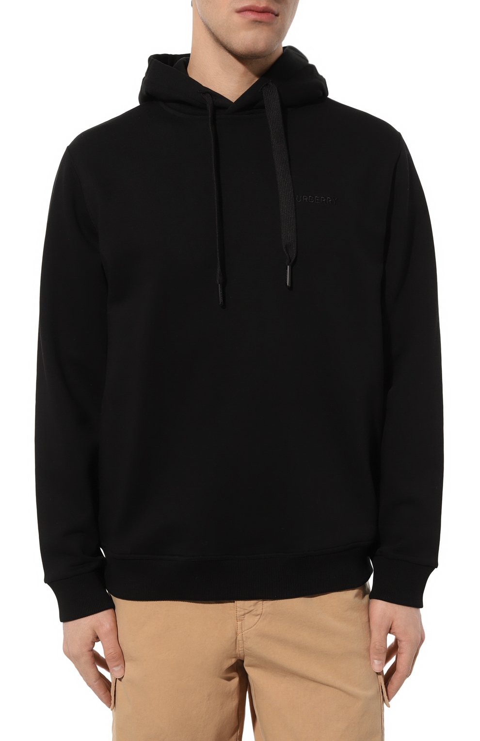 Хлопковое худи BURBERRY, арт. 8072713, фото 3