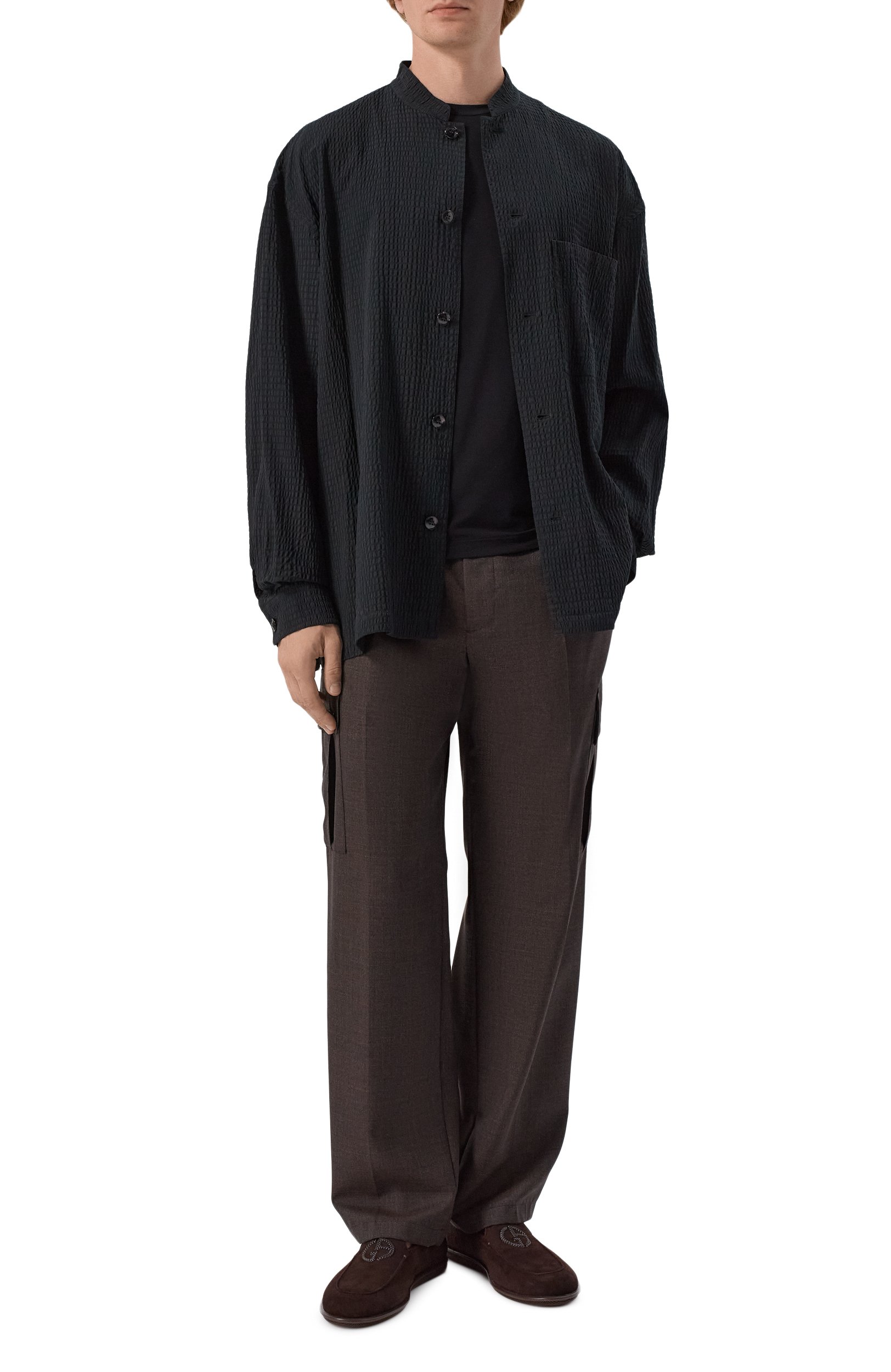 Лонгслив из вискозы GIORGIO ARMANI, арт. 3GST51/SJP4Z, фото 2