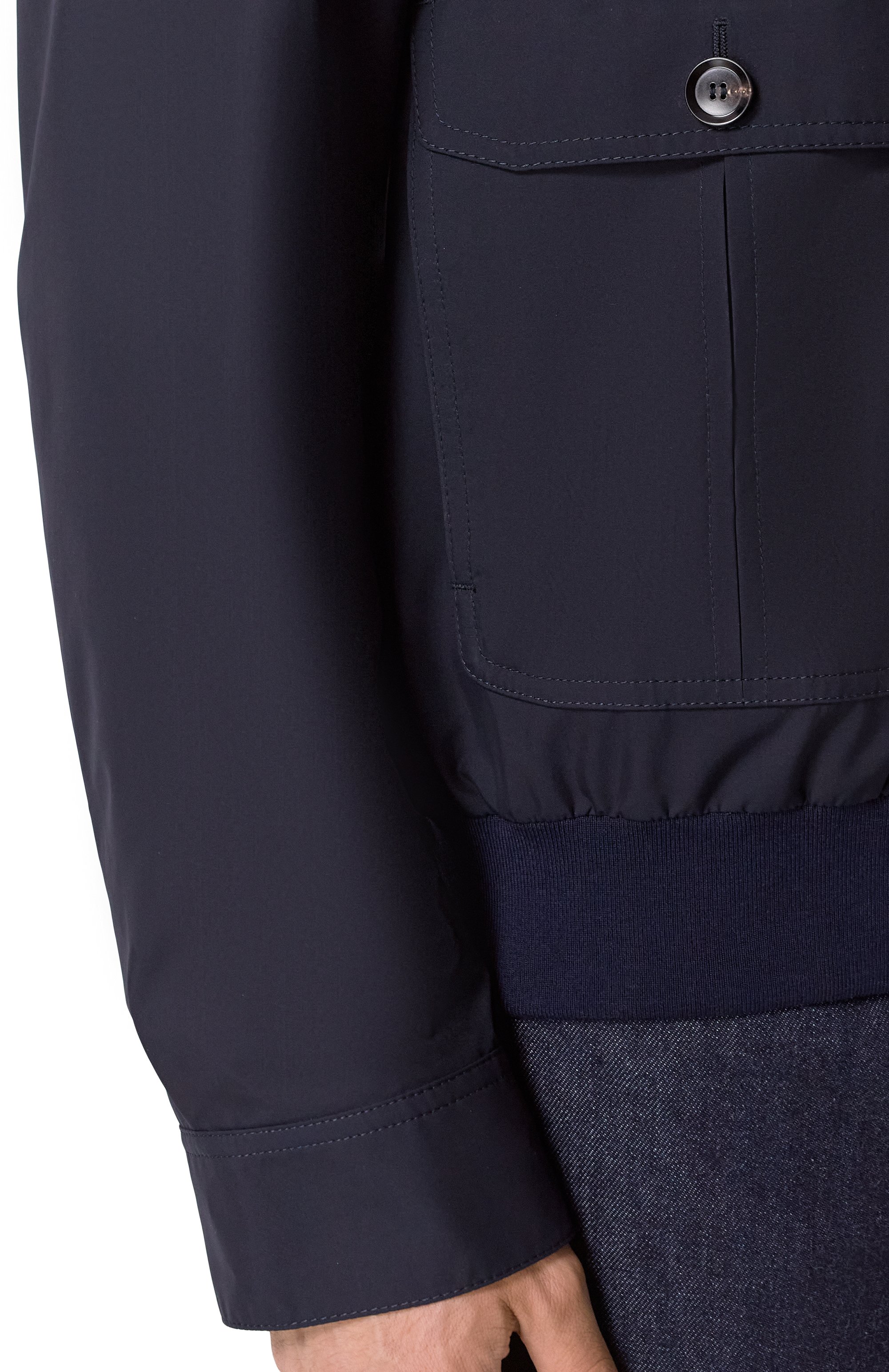 Шелковый бомбер BRIONI, арт. SLT90L-O2401, фото 5