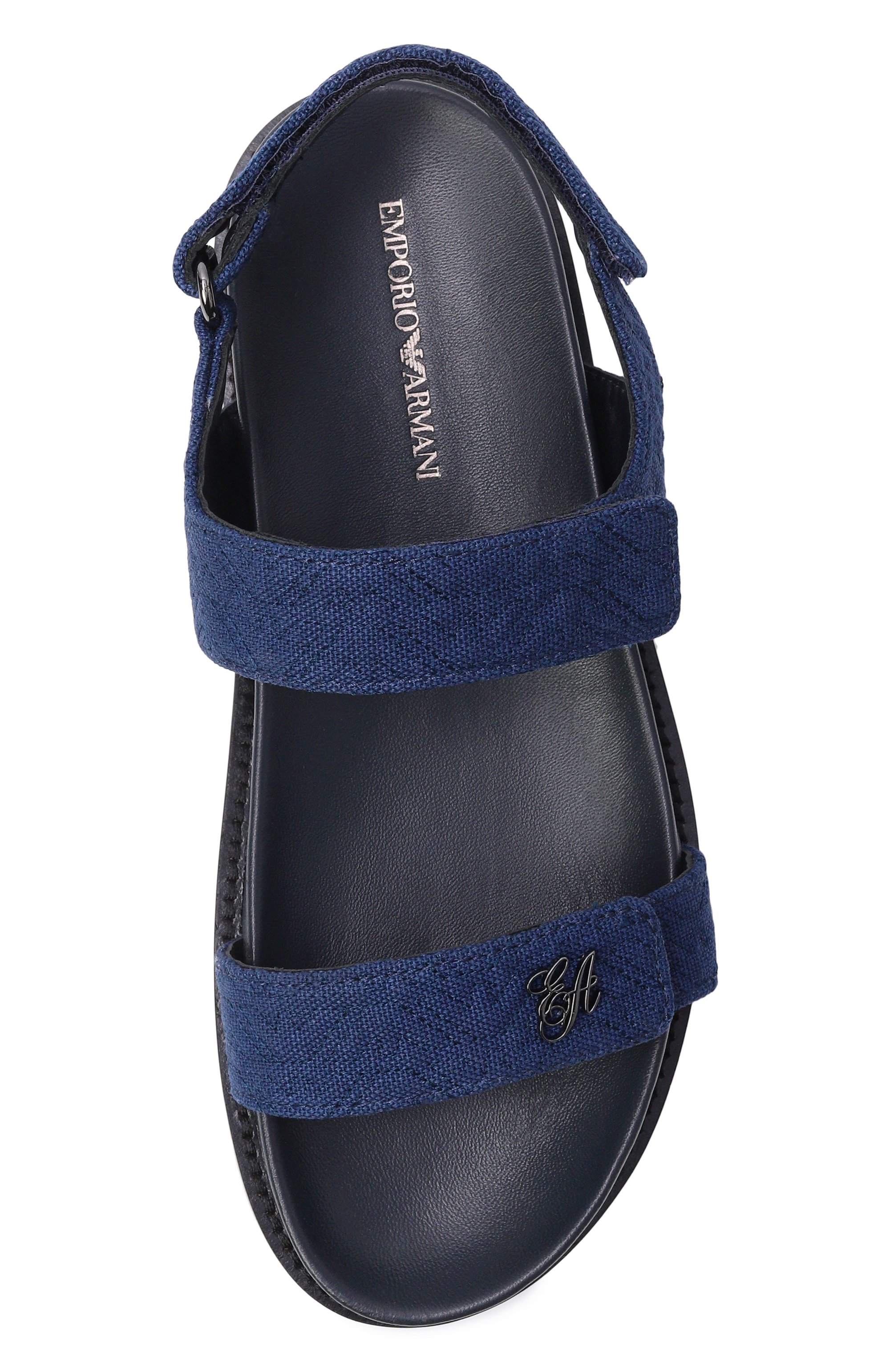 Текстильные сандалии EMPORIO ARMANI, арт. EW004049/AF21970, фото 6