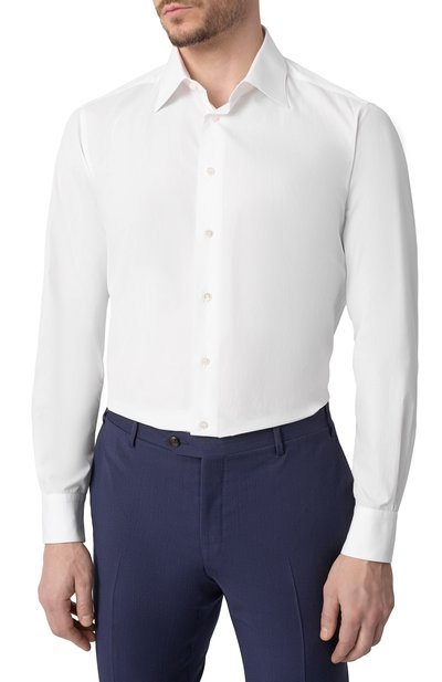 Хлопковая сорочка ZILLI, арт. CLAA01M010004851U, фото 3