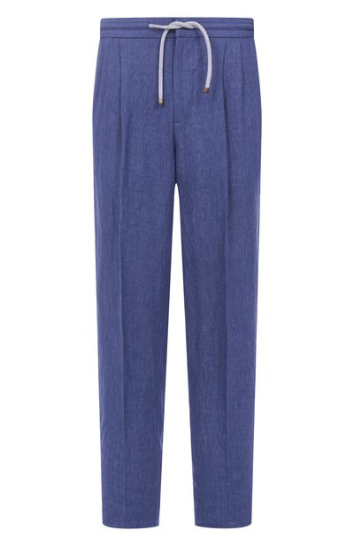 Мужские льняные брюки BRUNELLO CUCINELLI, арт. MH248E1710