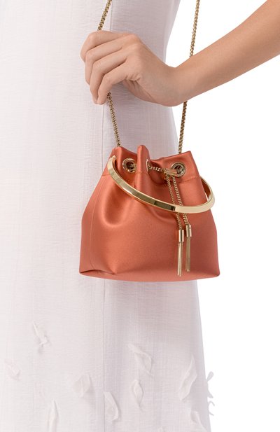 Сумка bon bon JIMMY CHOO оранжевого цвета по цене 131500 руб., арт. B0NB0NFUQ, фото 2 Сумка bon bon JIMMY CHOO, арт. B0NB0NFUQ, фото 2