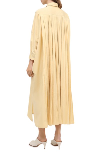 Хлопковое платье JIL SANDER, арт. JSCR503605-WR244300, фото 4