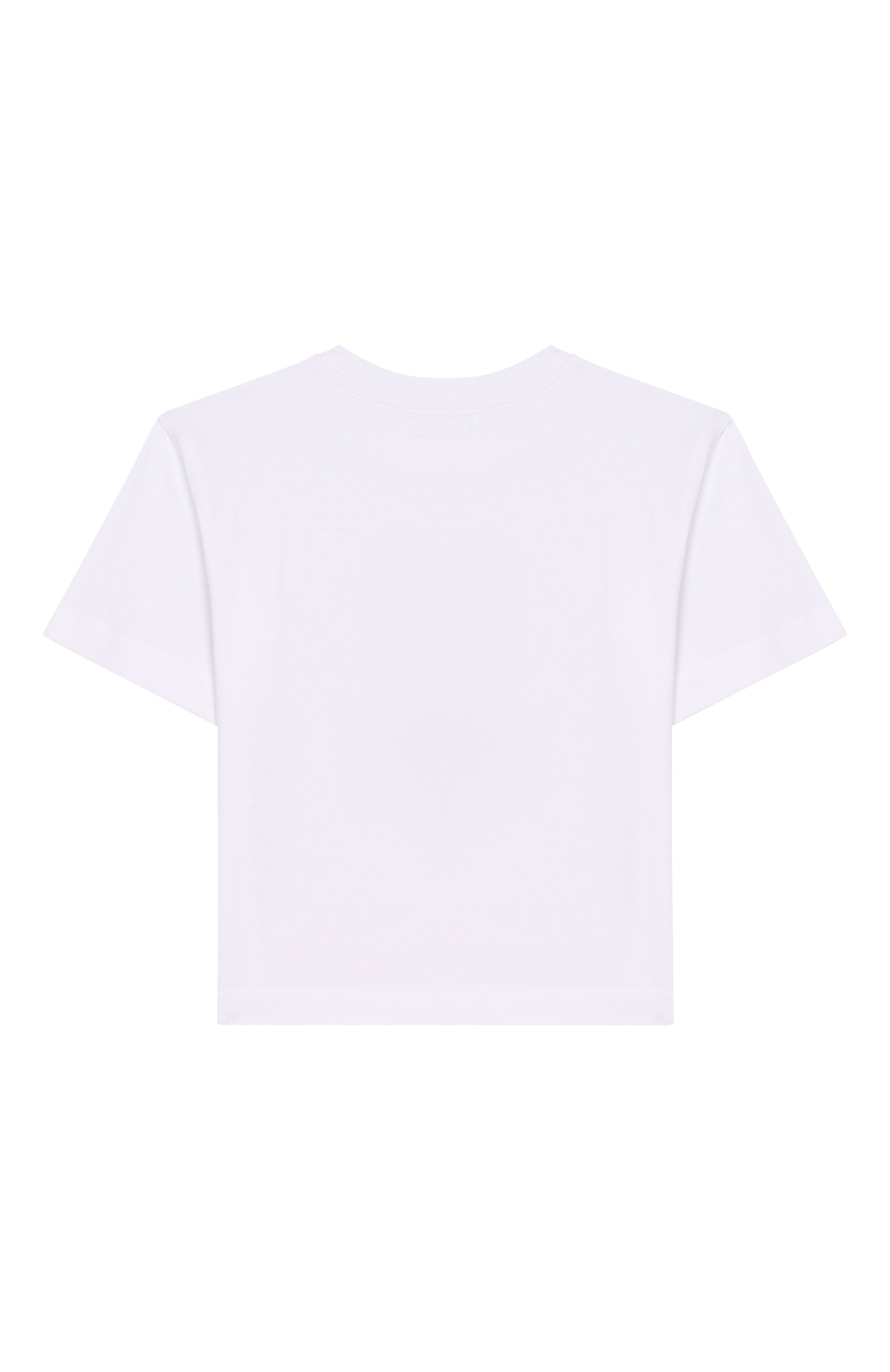 Комплект из футболки и шорт MOSCHINO темно-синего цвета по цене 24000 руб., арт. HUG00W/LCA88, фото 3 Комплект из футболки и шорт MOSCHINO, арт. HUG00W/LCA88, фото 3