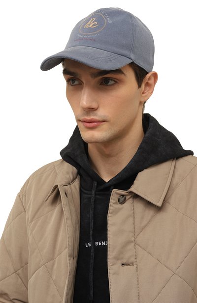 Хлопковая бейсболка BRUNELLO CUCINELLI, арт. M252W9987, фото 2