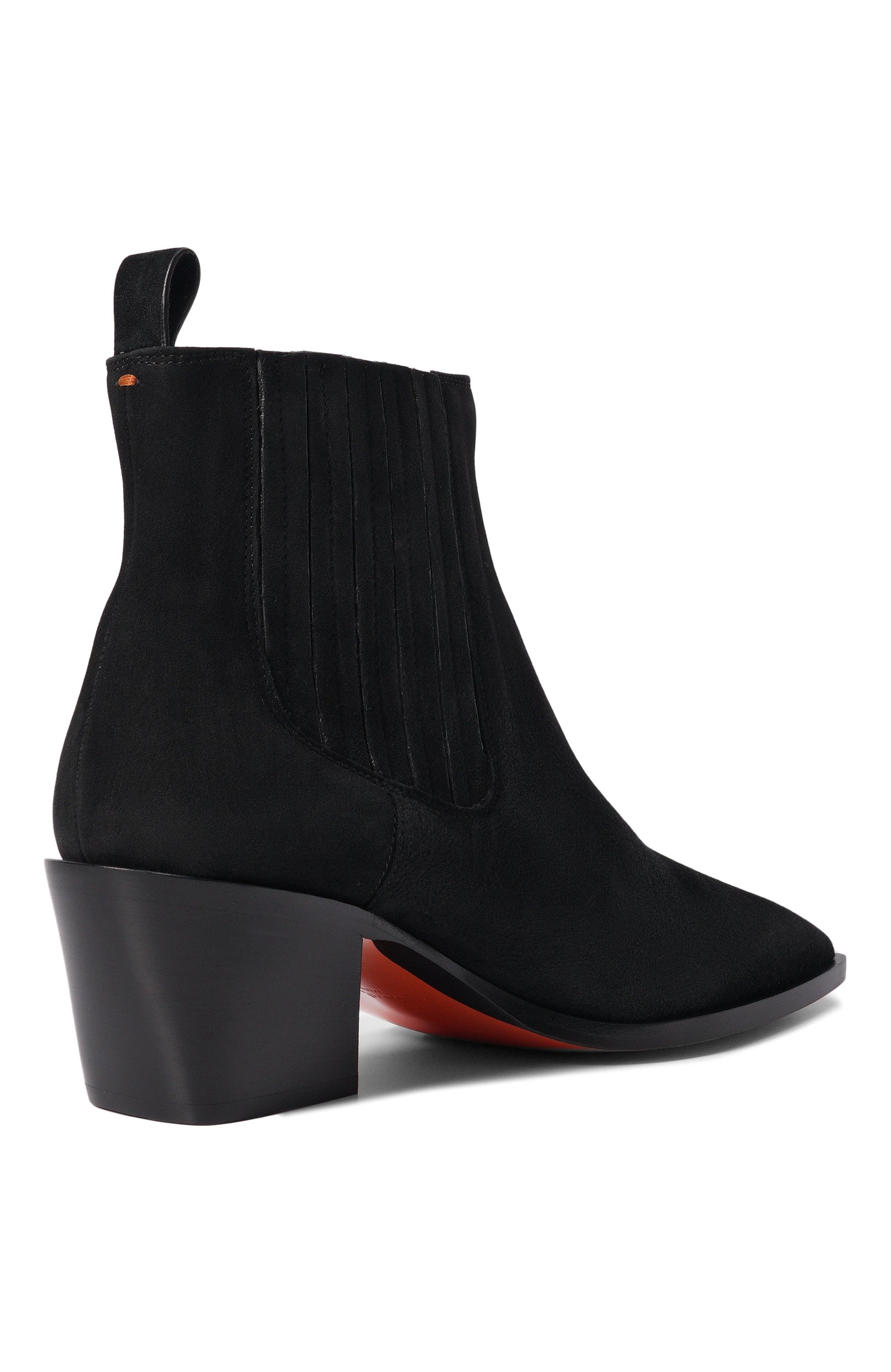 Замшевые ботильоны gio 60 SANTONI, арт. WT0G71799BJ2NAEA, фото 5