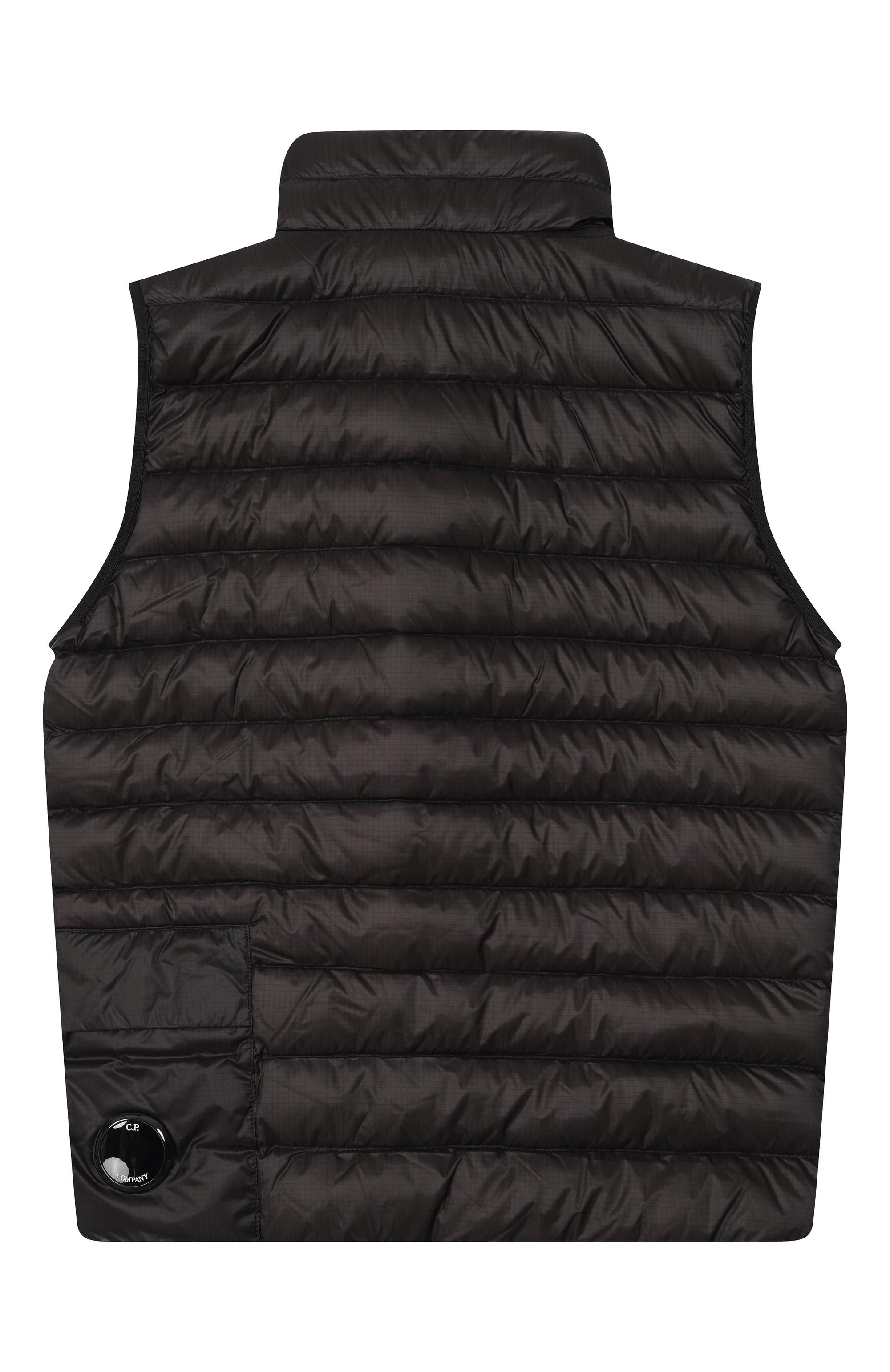 Пуховый жилет C.P. COMPANY черного цвета по цене 43450 руб., арт. C0S00R/L3AB1, фото 2 Пуховый жилет C.P. COMPANY, арт. C0S00R/L3AB1, фото 2