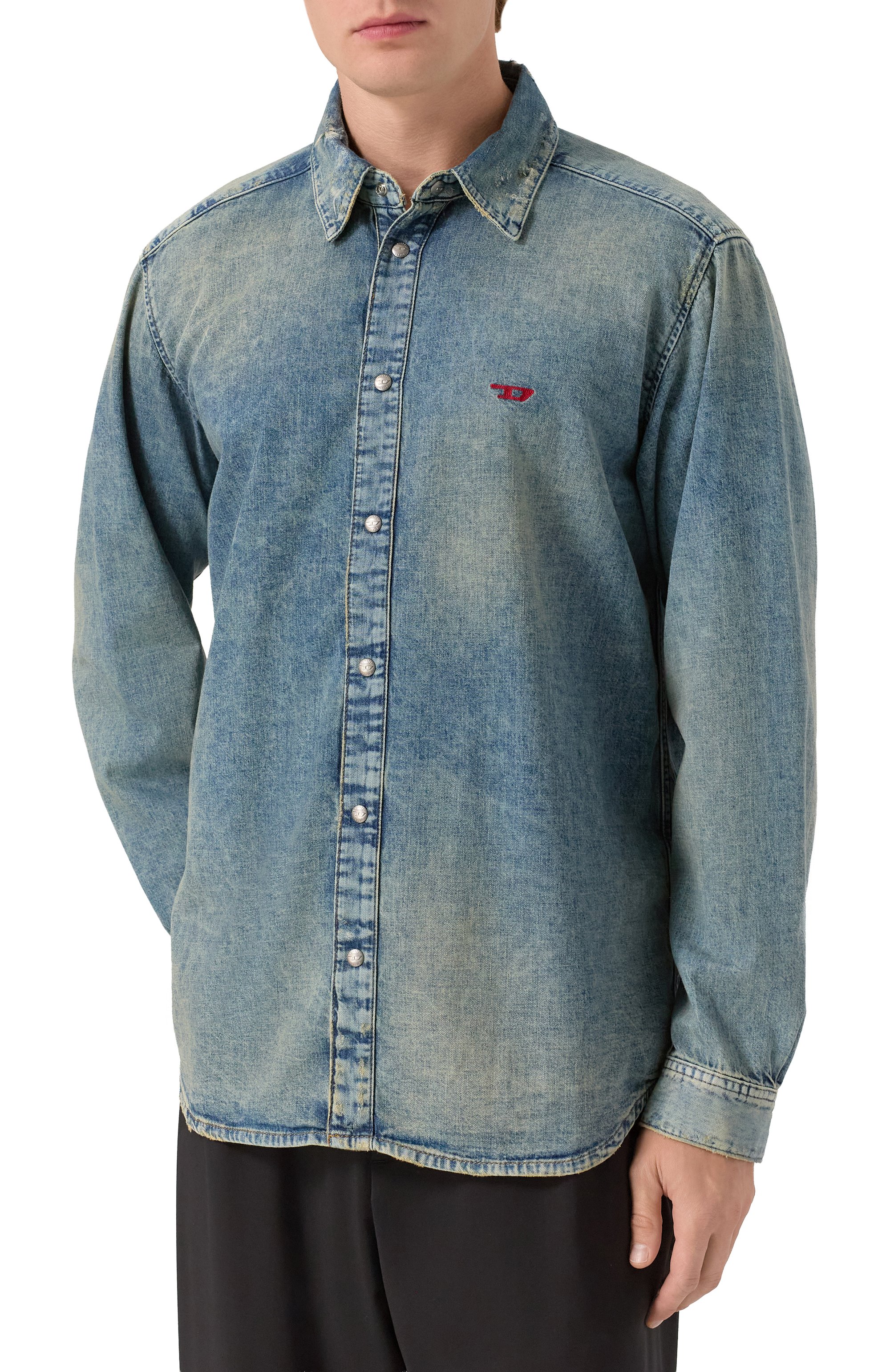 Джинсовая рубашка DIESEL, арт. A03534/068TL, фото 3