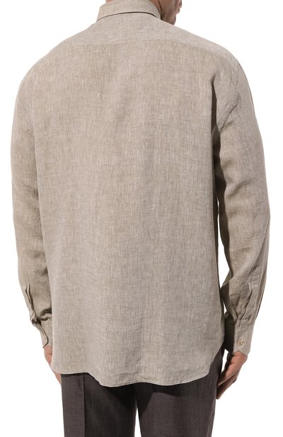 Льняная рубашка STEFANO RICCI, арт. MC004617/LX2330, фото 4