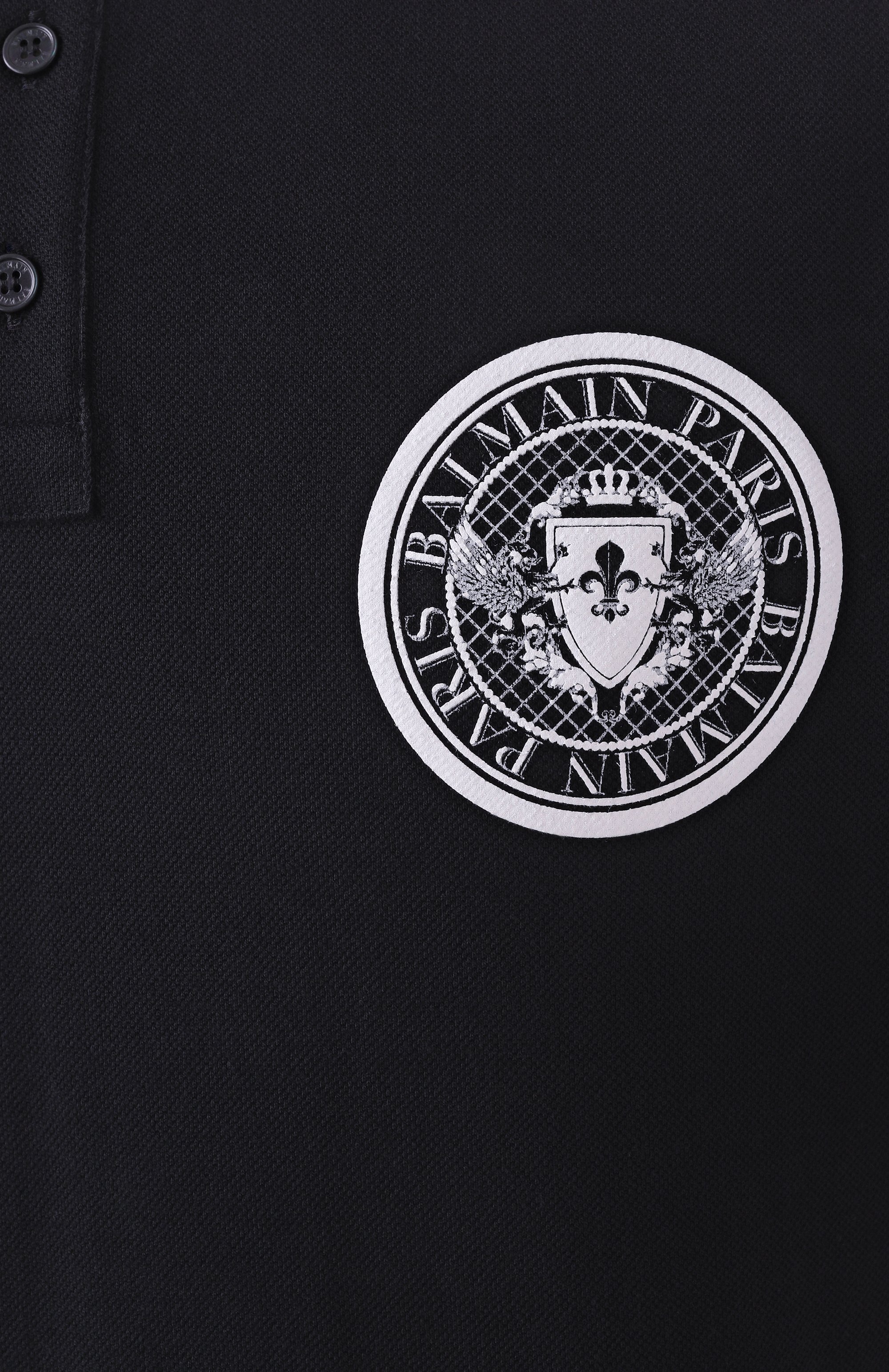 Хлопковое поло BALMAIN, арт. EH1GC026/BC94, фото 6