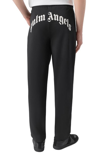 Брюки PALM ANGELS черного цвета по цене 46500 руб., арт. PMCJ048C99FAB001, фото 4 Брюки PALM ANGELS, арт. PMCJ048C99FAB001, фото 4