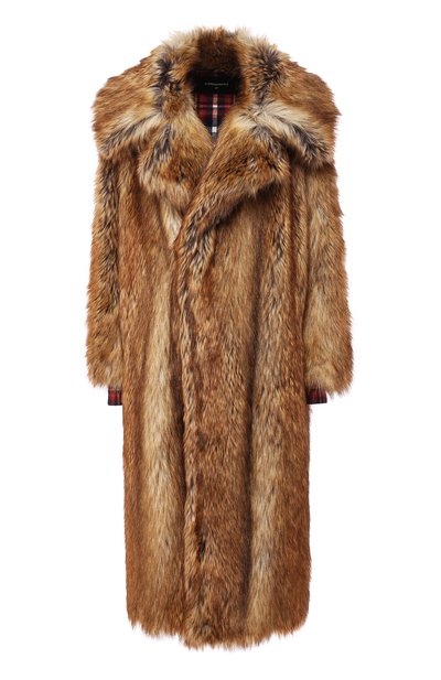 Женская шуба из экомеха DSQUARED2, арт. S75AA0283/S52061