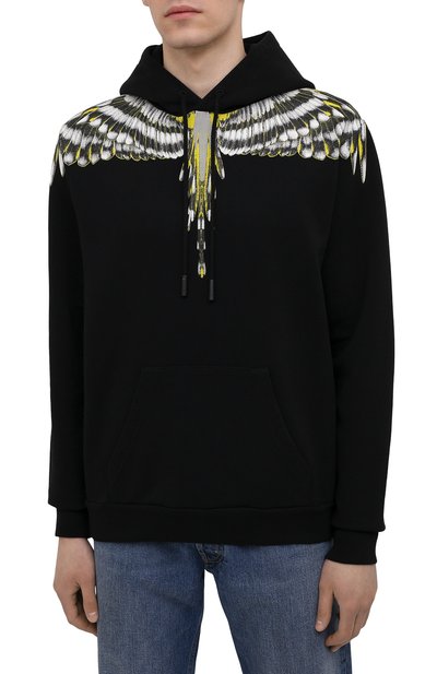 Хлопковое худи MARCELO BURLON, арт. CMBB007S21FLE001, фото 3