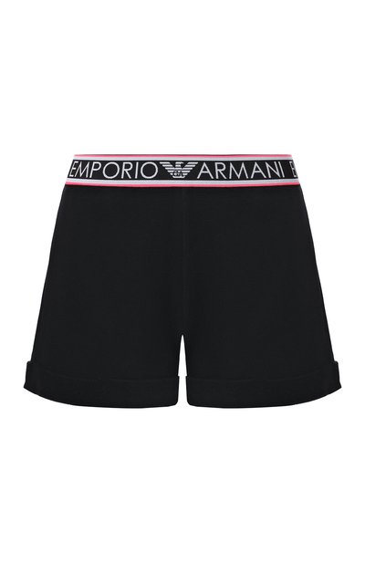 Женские хлопковые шорты EMPORIO ARMANI, арт. 164199/9P287