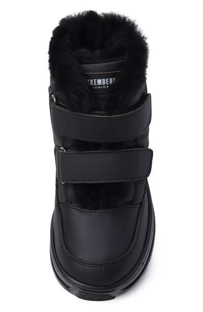 Утепленные ботинки DIRK BIKKEMBERGS черного цвета по цене 19950 руб., арт. K1B5-21996/1880, фото 4 Утепленные ботинки DIRK BIKKEMBERGS, арт. K1B5-21996/1880, фото 4