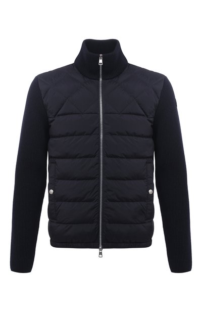 Комбинированный кардиган MONCLER, арт. F2-091-9B512-00-A9419, фото 1