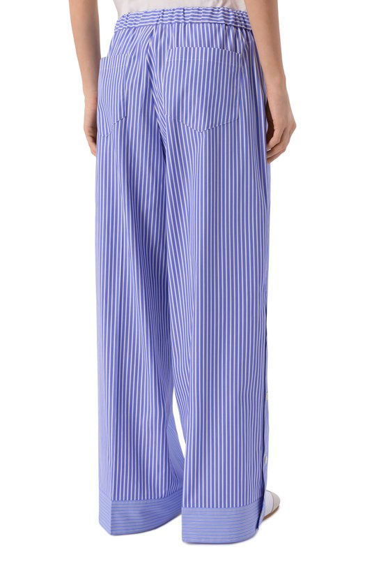 Хлопковые брюки Undercover UP1F1508-1 Голубой  UP1F1508-1 Фото 4