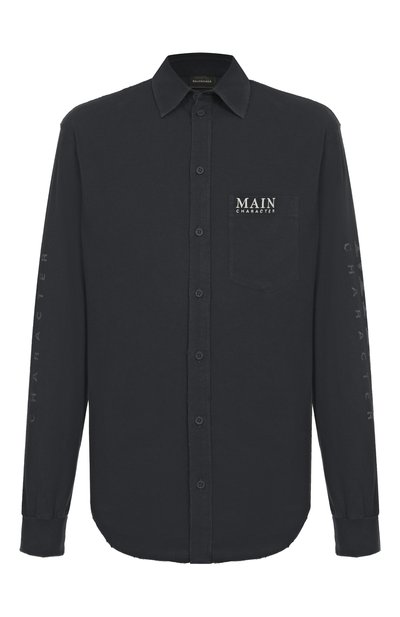 Мужская хлопковая рубашка BALENCIAGA, арт. 850260/TTVB9