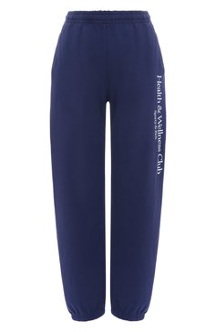 Хлопковые джоггеры SPORTY AND RICH, арт. PA036612241BL106, фото 1