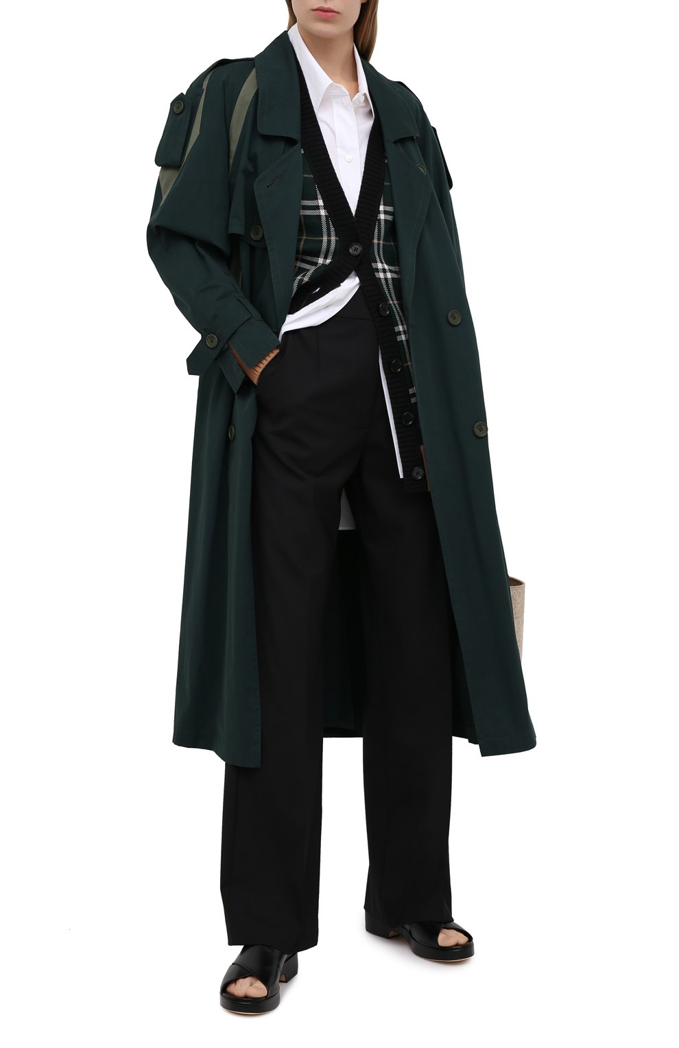 Шерстяные брюки BURBERRY, арт. 8037325, фото 2