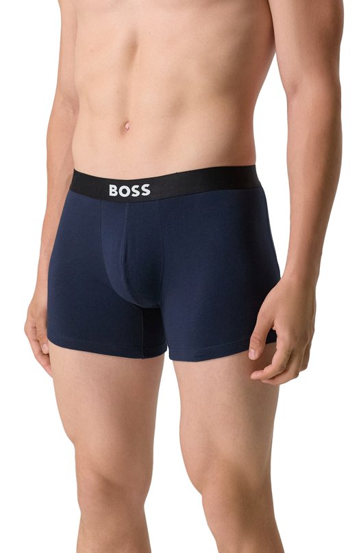 Комплект из трех боксеров BOSS 50549856 Синий  50549856 Фото 2