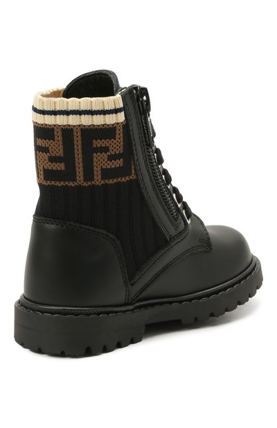 Кожаные ботинки FENDI, арт. JMR330/A8CU/19-26, фото 3